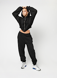 SNIPES, Small Logo Essential Oversized Zip Hoodie, zwart, Afbeelding 4 van 4