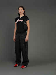 SNIPES, Snipes Varsity Raglan Tight Tee, black, Image 5 of 5