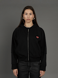 SNIPES, Snipes S Patch Oversized Hoodie, czarny, Obraz 2 z 6