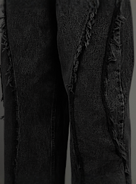 SNIPES, S Cube Inside Out Baggy Denim, szary, Obraz 5 z 7