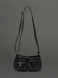 SNIPES, PU Handbag, zwart, Afbeelding 1 van 6