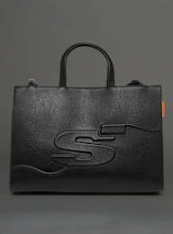 SNIPES, S Cube Shopping Bag, zwart, Afbeelding 2 van 8