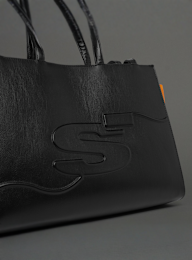 SNIPES, S Cube Shopping Bag, black, Image 6 of 8