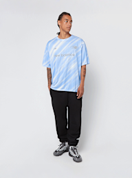 New Balance, Geometric Poly Tee, blue, Image 4 of 4