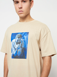 Upscale by Mister Tee, Post Malone Tracklist Oversize Tee, beige, Image 3 of 5