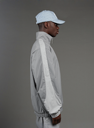 SNIPES, S Cube Two-Toned Track Jacket, grey, Image 3 of 8