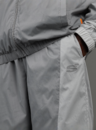 SNIPES, S Cube Two-Toned Track Pants, grey, Image 4 of 7