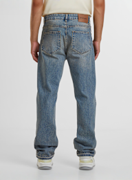 2Y STUDIOS, Durga Logo Straight Jeans, blue, Image 2 of 7