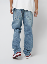 True Religion, Bobby Relaxed Baggy Jeans, blue, Image 2 of 5