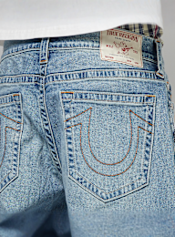 True Religion, Bobby Relaxed Baggy Jeans, niebieski, Obraz 4 z 5