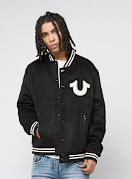 True Religion, Wool Western Bomber Jacket, black, Image 1 of 5