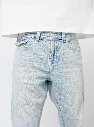 True Religion, Ricky SN Flap Straight Jeans, blue, Image 3 of 5