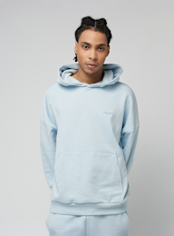 SNIPES, Small Logo Essential Oversized Hoodie, blue, Image 1 of 4