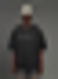 SNIPES, Snipes Studs Oversized Tee, zwart, Afbeelding 1 van 5