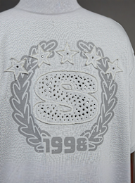 SNIPES, S Emblem Tee, grey, Image 5 of 6