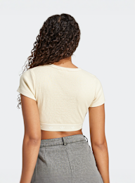 adidas Originals, Rib Top, beige, Image 2 of 5