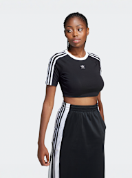 adidas Originals, 3-Streifen Baby T-Shirt, black, Image 1 of 4