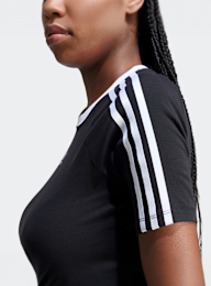 adidas Originals, 3-Streifen Baby T-Shirt, black, Image 3 of 4