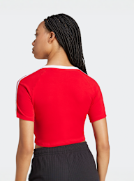 adidas Originals, 3-Stripes Baby Tee, red, Image 2 of 5