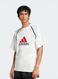 adidas Originals, Badge T-Shirt, white, Image 1 of 5