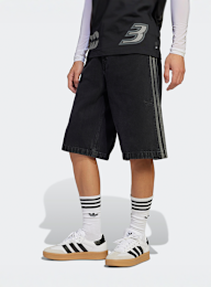adidas Originals, adicolor Firebird Shorts, black, Image 1 of 5
