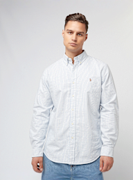 Polo Ralph Lauren, Custom Fit Oxford Shirt, blauw, Afbeelding 1 van 4