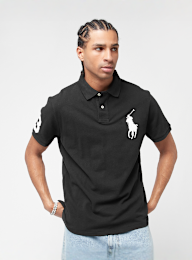 Polo Ralph Lauren, Short Sleeve Knit Polo Shirt, black, Image 1 of 5
