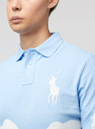Polo Ralph Lauren, Shortsleeve Polo Shirt, blue, Image 3 of 5