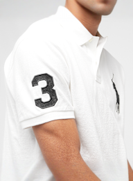 Polo Ralph Lauren, Short Sleeve Knit, white, Image 4 of 5