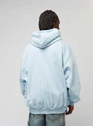 Karl Kani, Signature Logo Pinstripe Oversized Hoodie, blauw, Afbeelding 2 van 4
