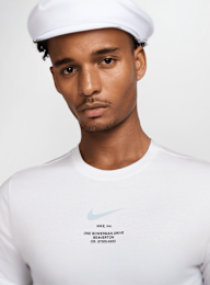 Nike, Sportswear Athletic Tee, white, Image 3 of 4