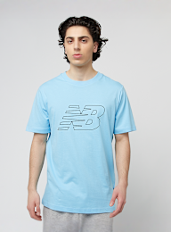 New Balance, Flying T-Shirt, blue, Image 1 of 4