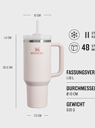 Stanley, The Quencher H2.0 Flowstate Tumbler | 1,2L, light pink, Image 3 of 3