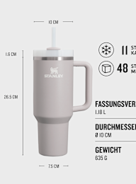 Stanley, The Quencher H2.0 Flowstate Tumbler | 1,2L, grey, Image 3 of 3