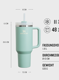 Stanley, The Quencher H2.0 Flowstate Tumbler | 1,2L, niebieski, Obraz 3 z 3