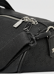 Jordan, JAM MONOGRAM DUFFLE BAG black,gold, black, Image 6 of 7
