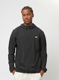 New Balance, Woven Hooded Jacket, black, Image 1 of 5