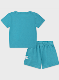 Nike, Club Tee & Short Set, niebieski, Obraz 2 z 4