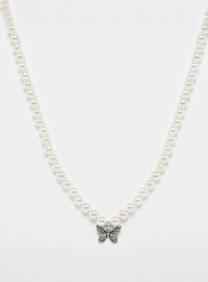 fainz, 925 Butterfly Pearl Chain, silver, Image 1 of 4