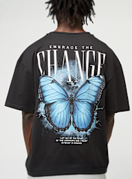 Mister Tee, Embrace Change Oversize Tee, black, Image 4 of 5