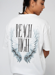 Mister Tee, Reach High Oversize Tee, white, Image 4 of 5