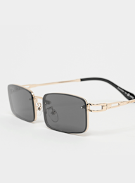 Karl Kani, Rechteckige Sonnenbrille, gold, Image 3 of 5