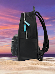 MCM x SNIPES, Stark Backpack Medium, black, Image 2 of 10