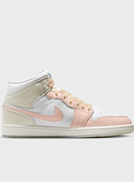 Jordan, Air Jordan 1 Mid SE summit white/blue chill-black, white, Image 2 of 8