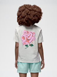 Jordan, Girlfriend Graphics Tee Rose, white, Image 2 of 5
