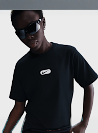 Nike, Sportswear Club Short Sleeve T-Shirt, black, Image 3 of 4