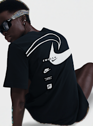 Nike, Sportswear Club Short Sleeve T-Shirt, czarny, Obraz 4 z 4