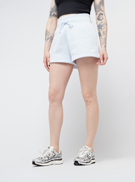 Nike, Sportswear Phoenix Fleece High-Rise Shorts, blue, Image 1 of 4