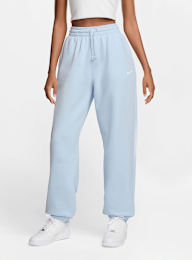 Nike, Sportswear Phoenix Fleece High Raised Oversize Pant, niebieski, Obraz 1 z 3