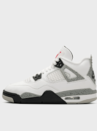 Jordan, Air Jordan 4 Retro OG "White Cement" (GS), white, Image 1 of 9